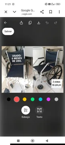Cadeira de rodas 