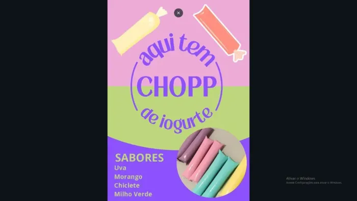 Revenda CHOPP de IOGURTE