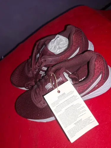 TENIS ASICS ( NA CAIXA )GEL VERMELHO N°35