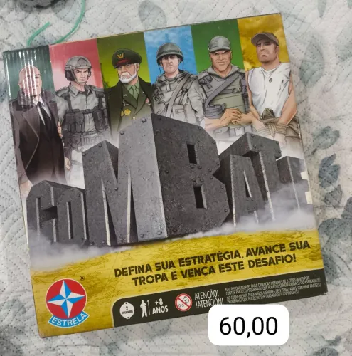 Jogo de Tabuleiro Combate