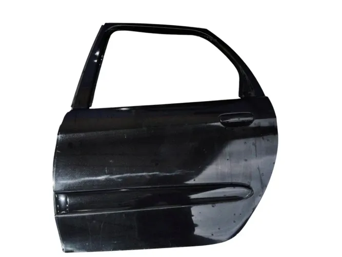 Porta Preta Traseira Esquerda Citroen Xsara Picasso 2009 Traseira Esquerdo Preto