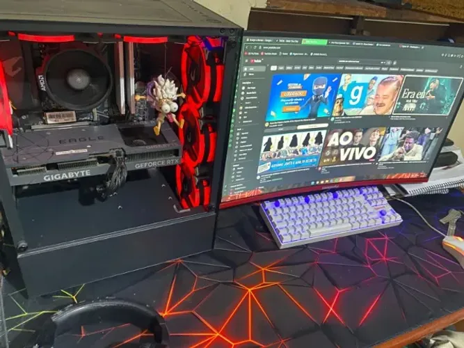 PC Gamer RTX 4060 Ti + Ryzen 5 5600 | Setup Forte