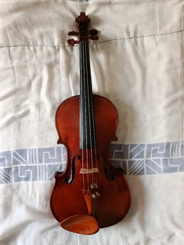 Violino Autor F. Breton - França - 1881 - Sec. XIX(19) 4/4. 100% Conservado. Já AJUSTADO!
