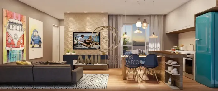 Condomínio Blue View, Vila Industrial, 3 dormitórios com varanda, Área de lazer completa
