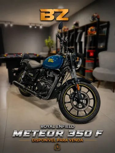 ROYAL ENFIELD METEOR 350 F - Baixo Km - Impecável