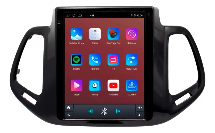 Multimidia Adak com moldura Compass