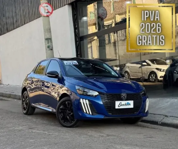 Peugeot 208 Style 1.0 Flex 6V 5P Mec. 2025