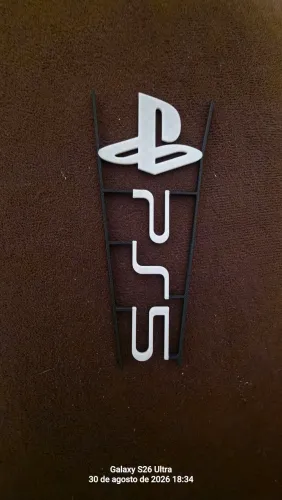 Placa decorativa PlayStation 5 (Vertical)