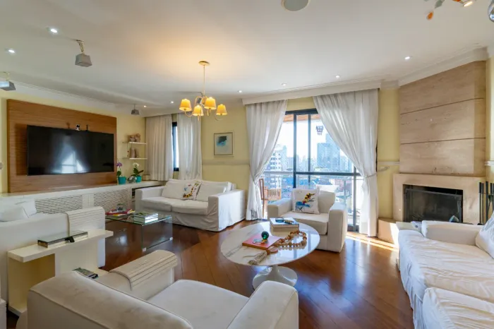 Apartamento para venda em Real Parque com 3 quartos, sendo 3 suítes, 144m²