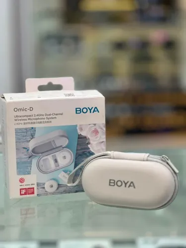 MICROFONE PROFISSIONAL BOYA (ENTRADA lightning)