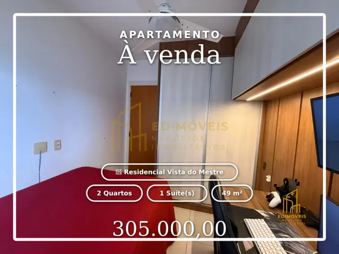 Exclusivo apartamento no Residencial Vista do Mestre venha conhecer!