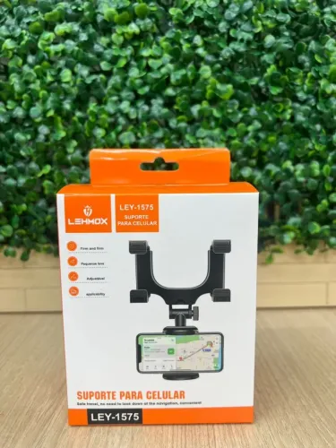 Suporte de Celular Veicular Retrovisor - Entrega Grátis
