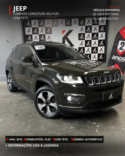 Jeep Compass Longitude 2.0 4X2 Flex 16V Aut. 2018
