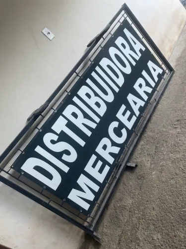 Placa para comércio 