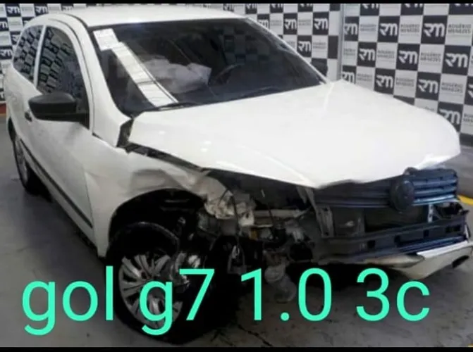 Sucata de gol g7 para venda de peças 