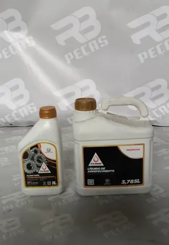 Óleo de caixa Cvt automática Honda e aditivo radiador 
