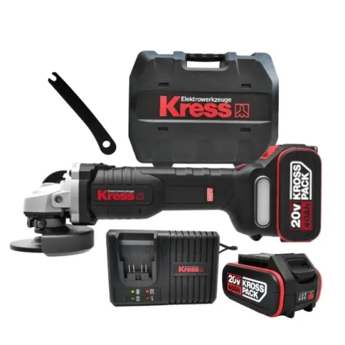 Esmerilhadeira Bateria 20v 125mm Motor S/ Escova Ku801 Kress