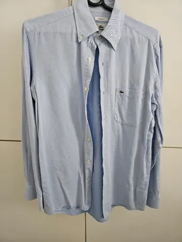 Camisa Social Lacoste - Tam: 38 - Regular Fit
