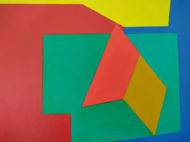 Acrílico sobre tela 30x40 cm abstrato 3 