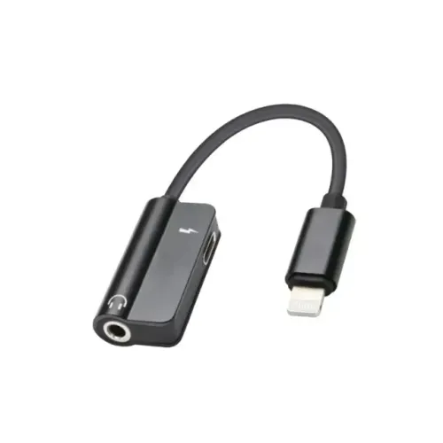 Adaptador Lightning para P2 Knup KP-AD001 + DC - WZetta