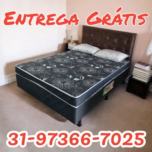 CAMA BOX MOLAS / NOVAS / SUPER OFERTA 