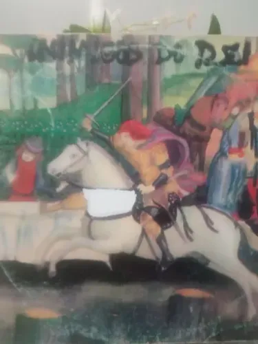 LP INIMIGOS DO REI  1986 (Rock nacional anos 80(1989