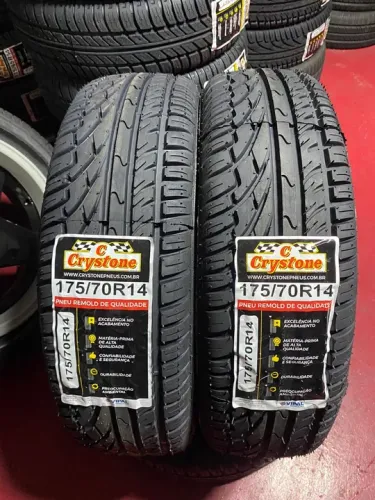 Pneu Crystone 175/70/14 (borracha Vipal)