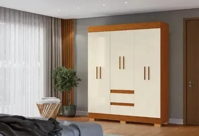 Guarda Roupa - Maia 6 Portas ACP - Frete Grátis