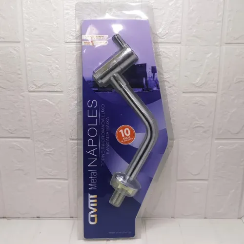 Torneira Cozinha Mesa Bica Bx Luxo Napoles Cromado 28cm 3168