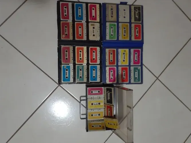 Fitas k7 antigas