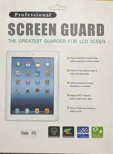 Película de Vidro para Tela - Protetor de Tela para Tablet