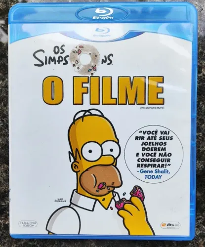 Blue-ray os simpsons