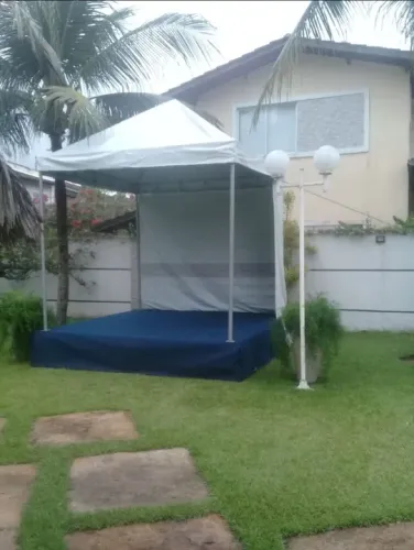 Aluguel palco 3x3x0,50 reserve agora