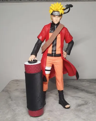 Figure Naruto shippuden 34cm gigante novo