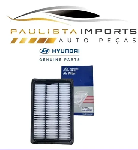 Filtro Ar Motor Santa Fe 2.7 V6 2007 2008 2009 2010 2011 ( Original