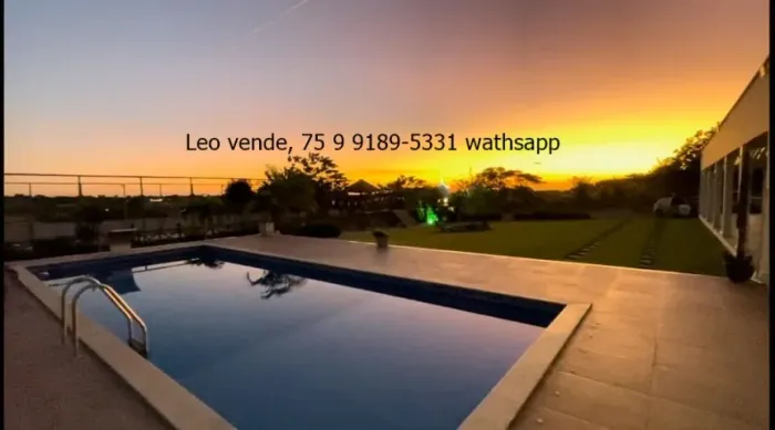 Leo vende, Sítio no Retiro, 6\4 c 2 suítes, piscina, quadra, lago e muito mais 