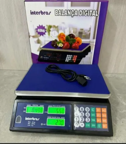 Balança Digital Comercial 40kg 6 meses de garantia Produto novo