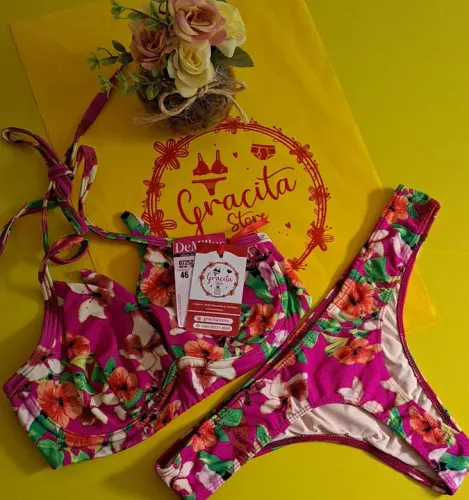Oferta Exclusiva Biquíni  de Banho Fio Demillus
