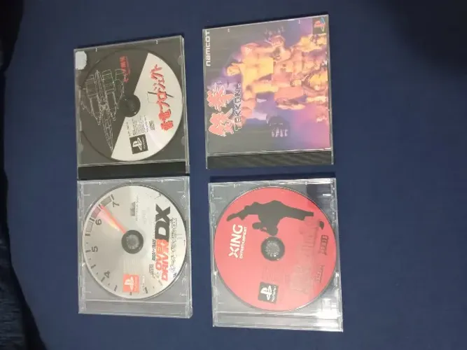 Jogos de Playstation 1 originais do Japão