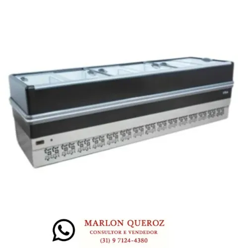 Ilha de Congelados Preta 3M Polar 220v