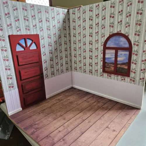 Cenario/Roombox para bonecas Blythe e similares