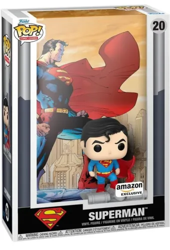 Funko Pop! Comic Covers Superman - Amazon Exclusive