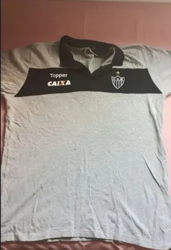 Camisa de Polo de viagem atlético mineiro topper tamanho G