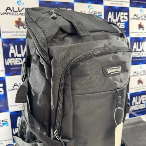 Mochila grande estilo camping com espaço para notebook 