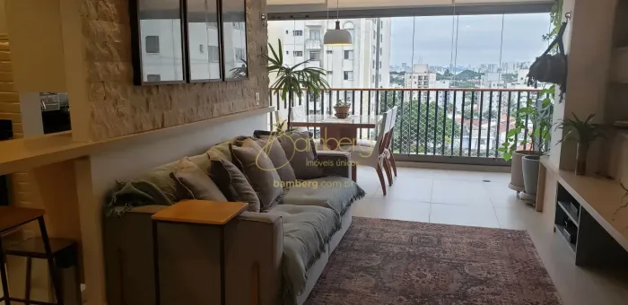 Condomínio WAVE SAUDE Apartamento à venda com 68m², 2 quartos e 1 vaga /Ao lado do metrô S