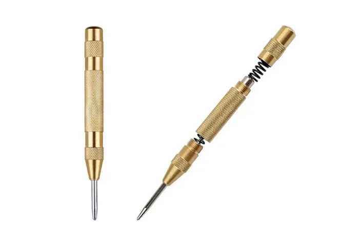 Perfurador Punção Central Automático Com Mola 130mm 