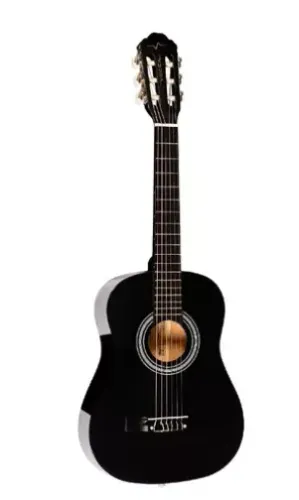 Violão Acústico Clássico Infantil 3/4 Vca54 Bk Preto Vogga
