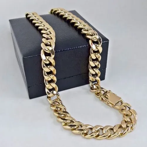 Corrente grossa em ouro 18k