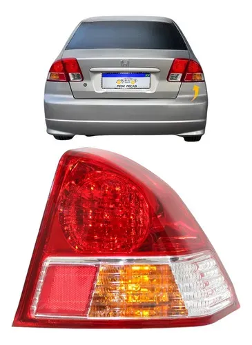 Lanterna Traseira Honda Civic 2003 2004 2005 2006 Nova Ld