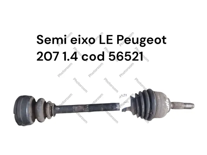 Semi eixo lado esquerdo Peugeot 207 11/12 1.4 cod 56521